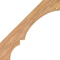 Ekena Millwork 5 1/2"W x 36"D x 36"H Balboa Smooth Knee Brace, Western Red Cedar BRC06X36X36BOA00SWR - alternate 3
